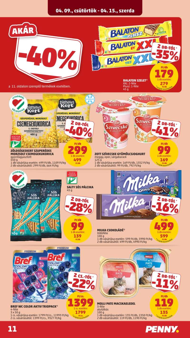 Penny Akciós Újság 15 oldal