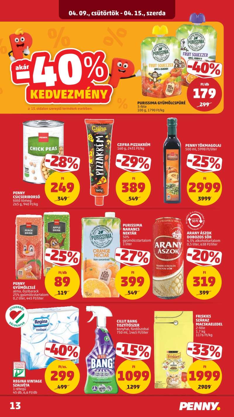 Penny Akciós Újság 17 oldal