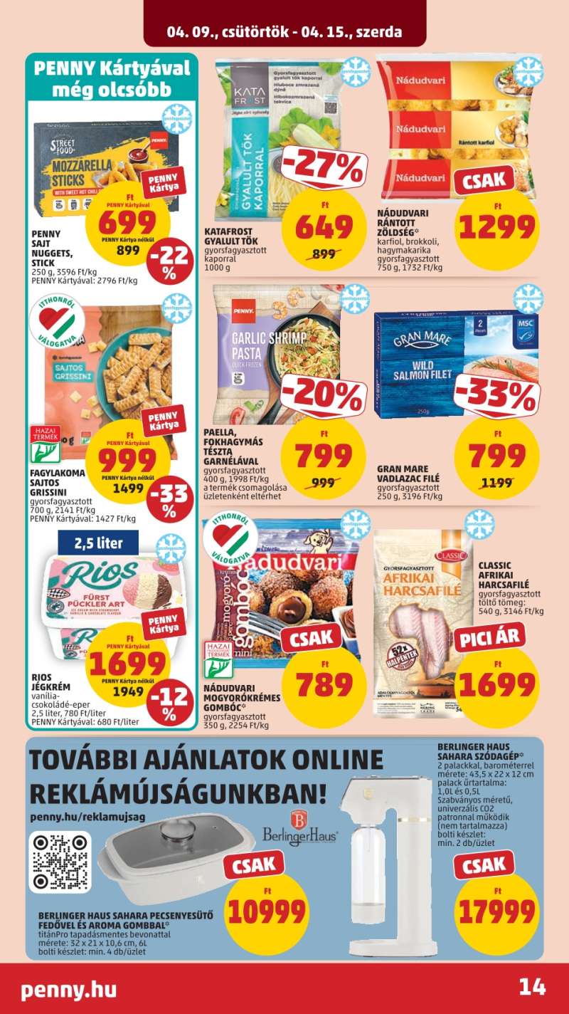 Penny Akciós Újság 18 oldal