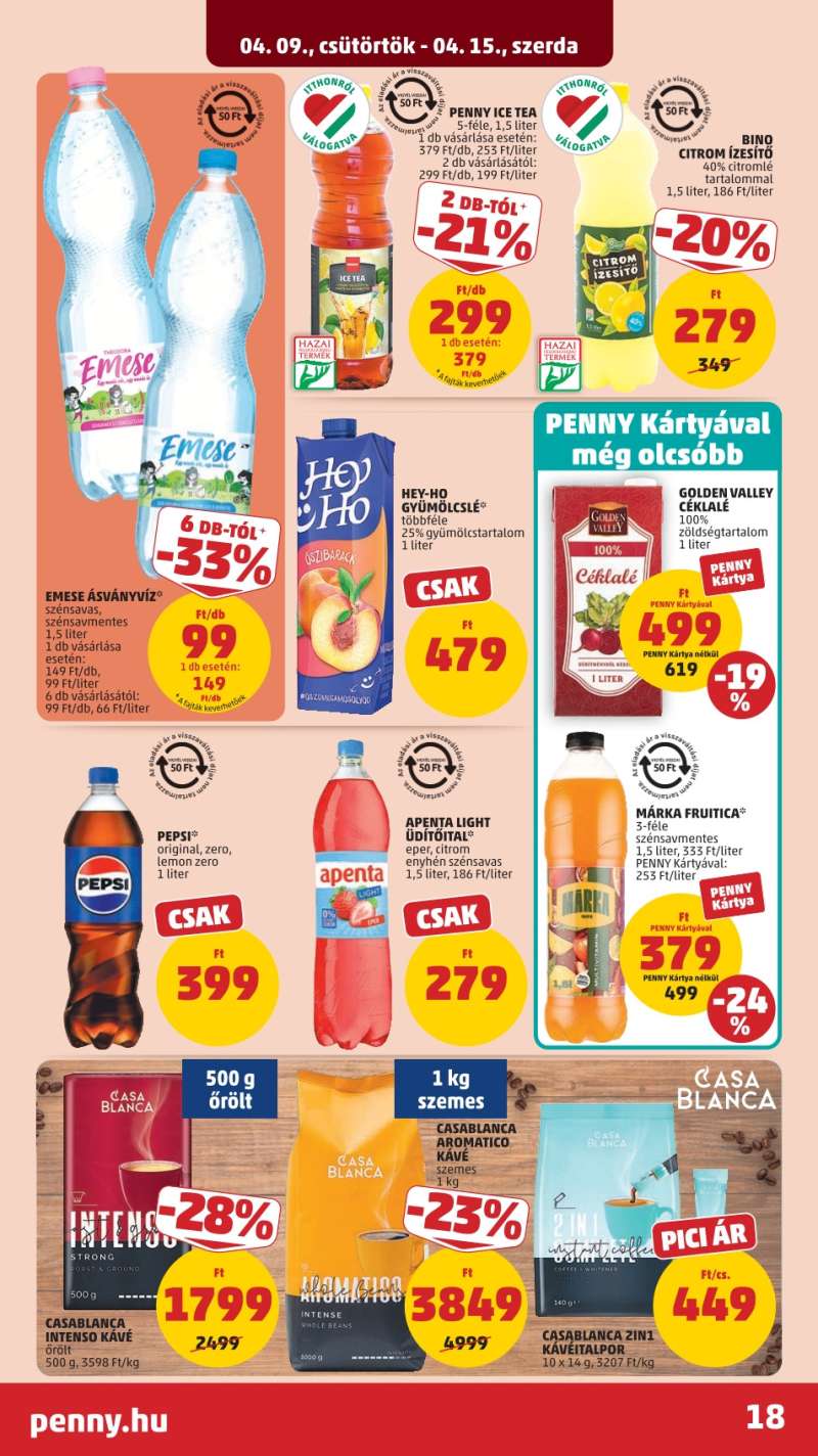Penny Akciós Újság 22 oldal