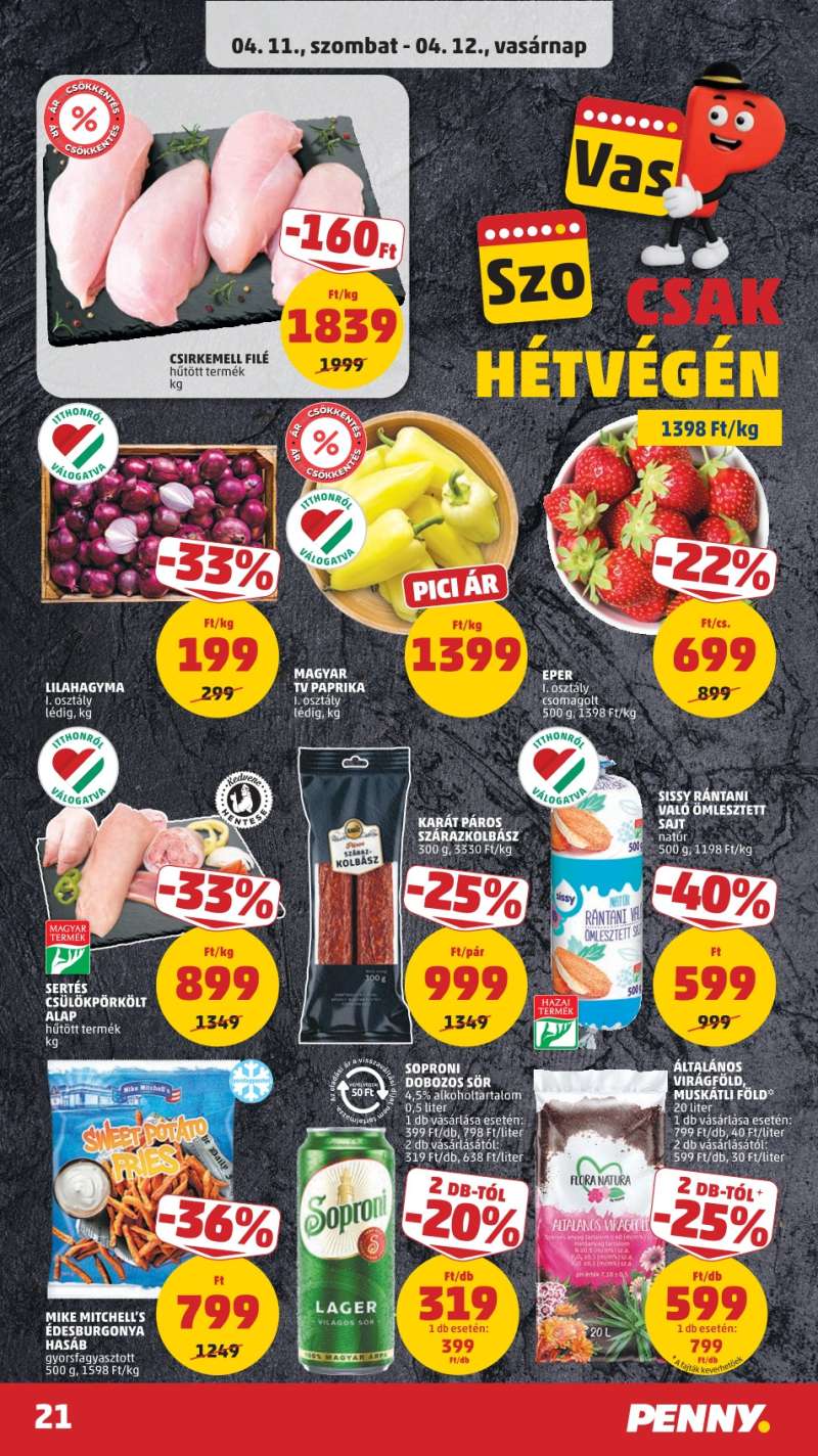Penny Akciós Újság 25 oldal