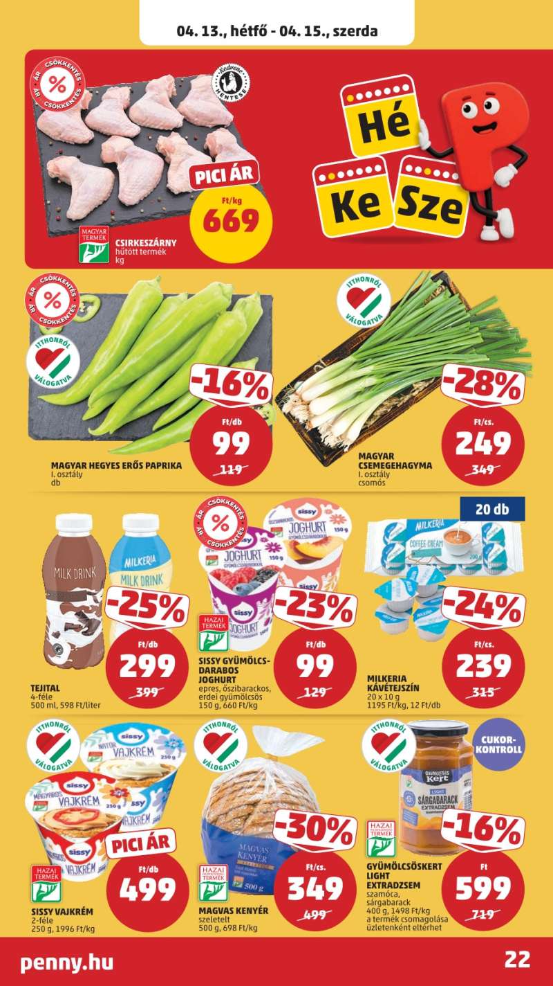 Penny Akciós Újság 26 oldal