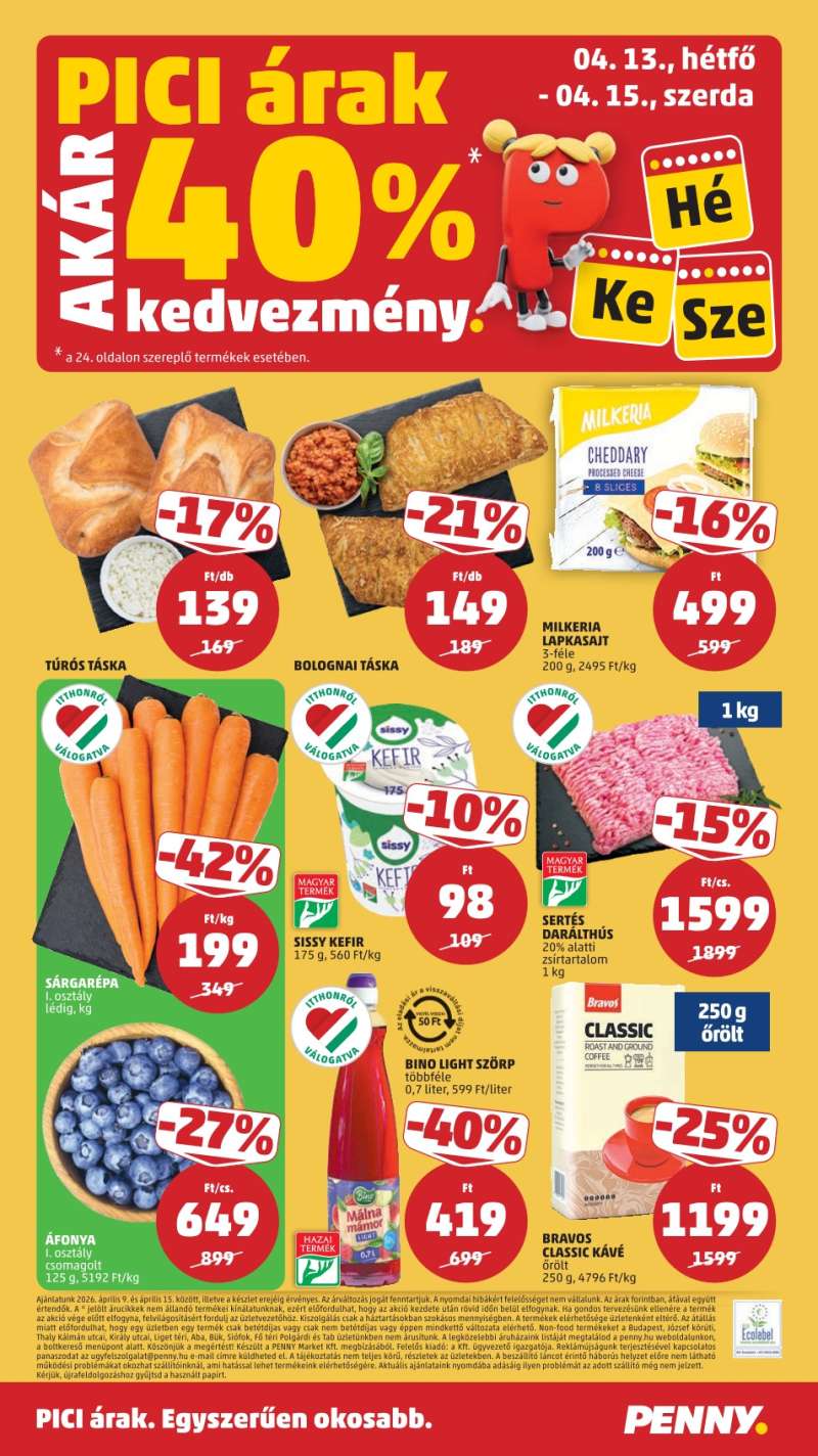 Penny Akciós Újság 28 oldal