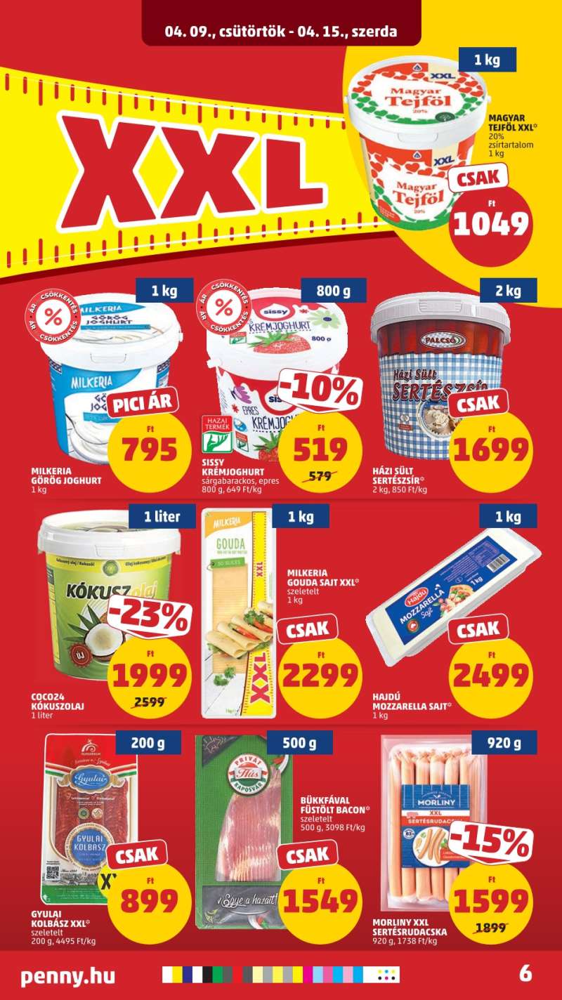 Penny Akciós Újság 8 oldal