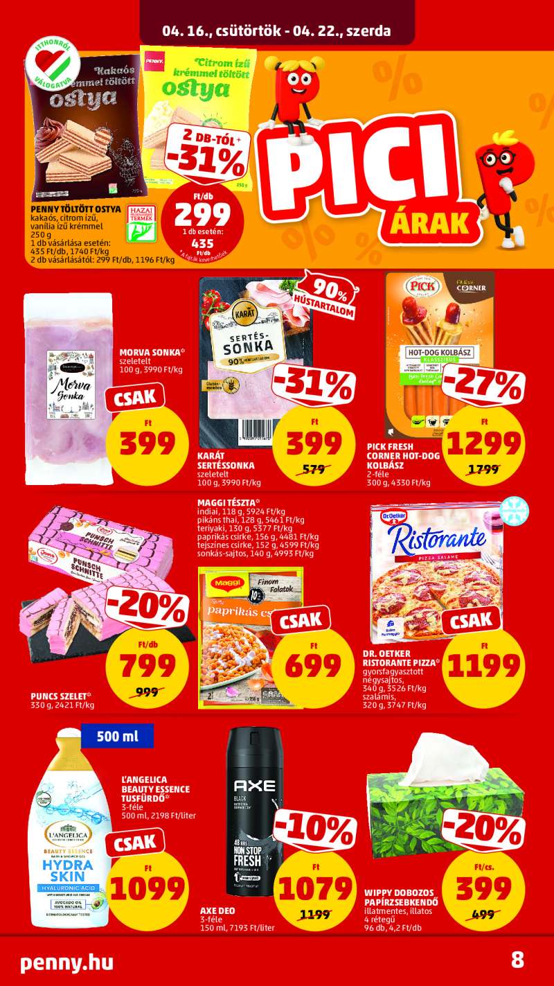Penny Akciós Újság 10 oldal