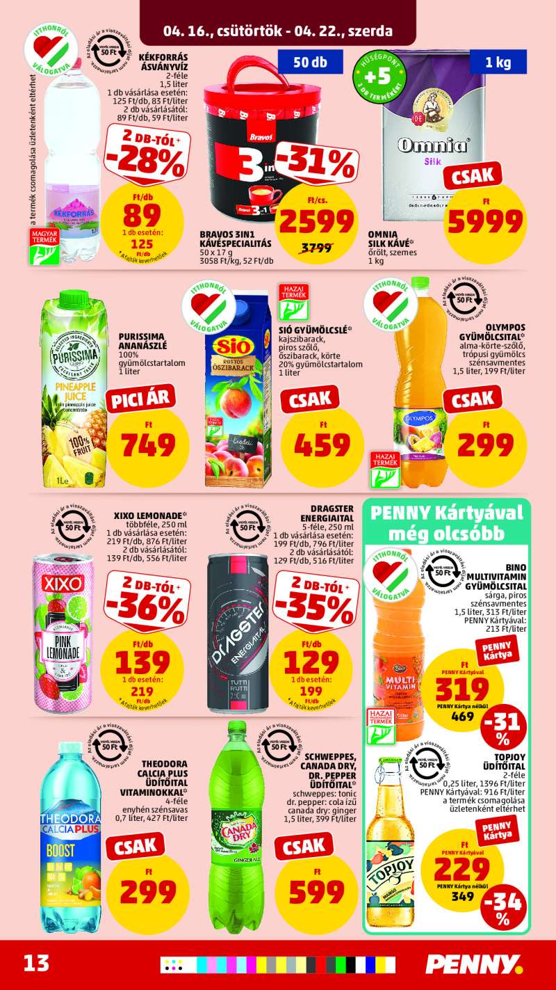Penny Akciós Újság 17 oldal