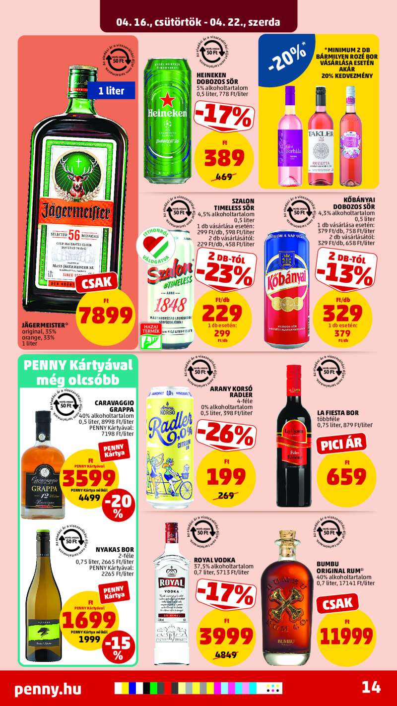 Penny Akciós Újság 18 oldal