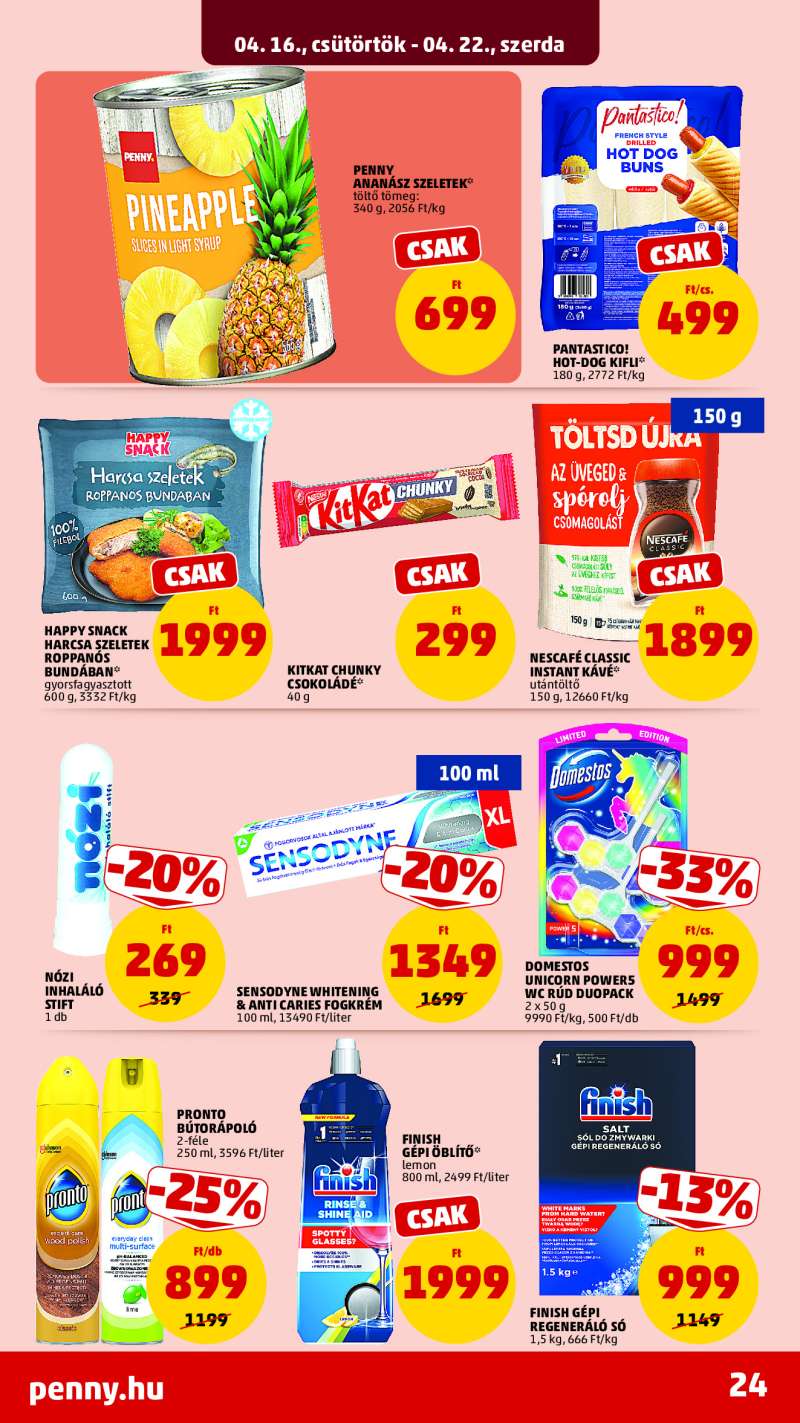 Penny Akciós Újság 28 oldal