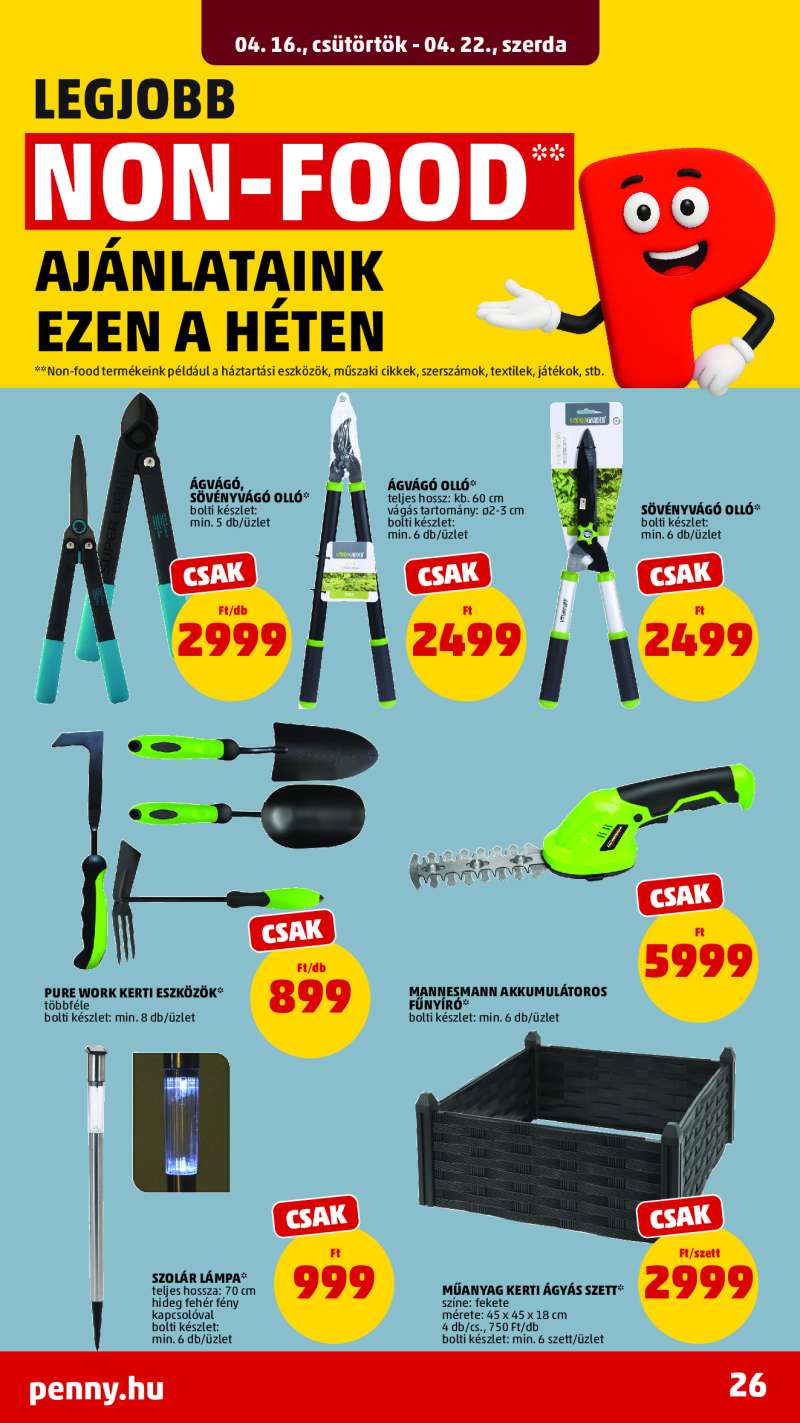 Penny Akciós Újság 30 oldal