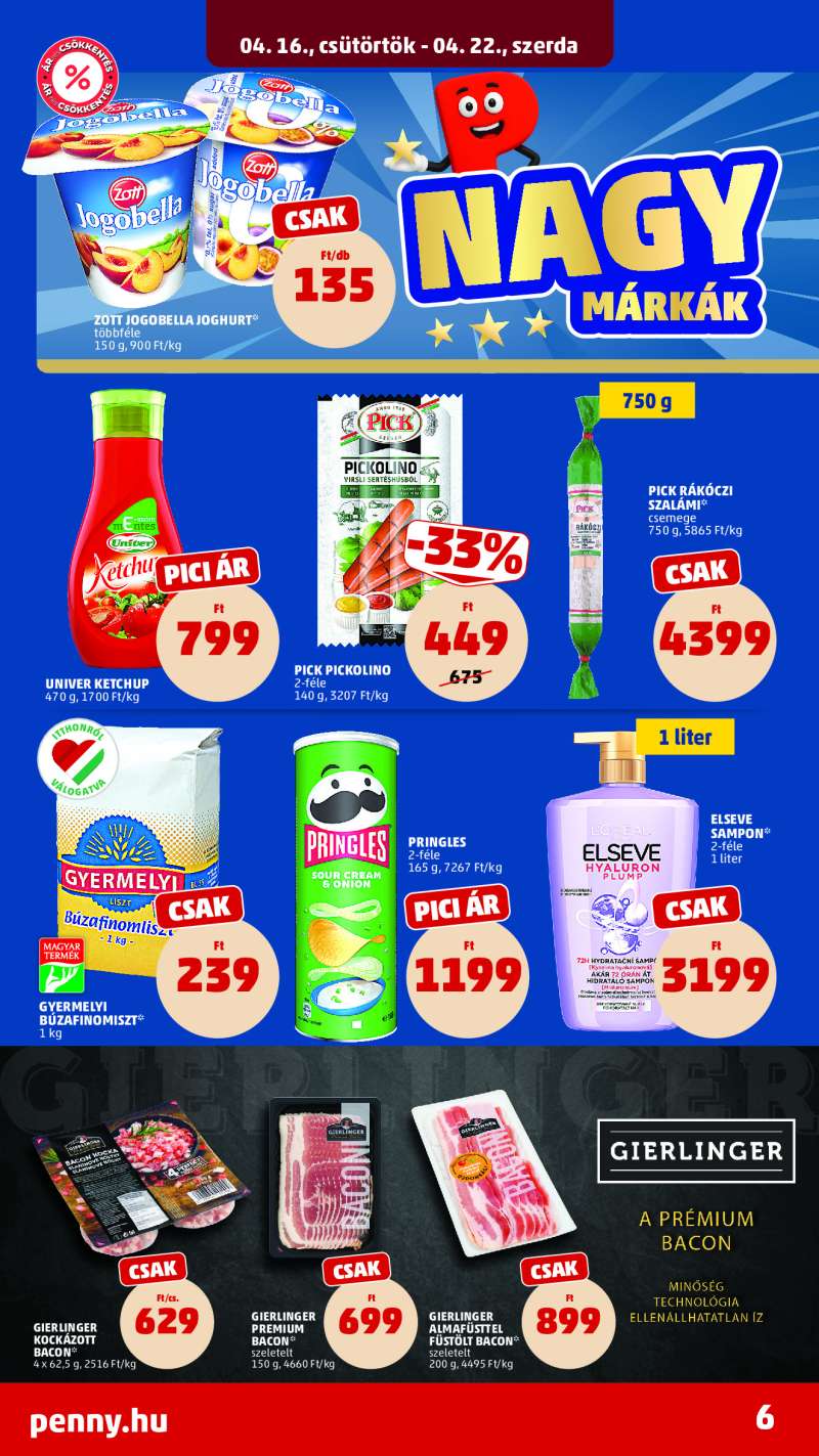 Penny Akciós Újság 8 oldal