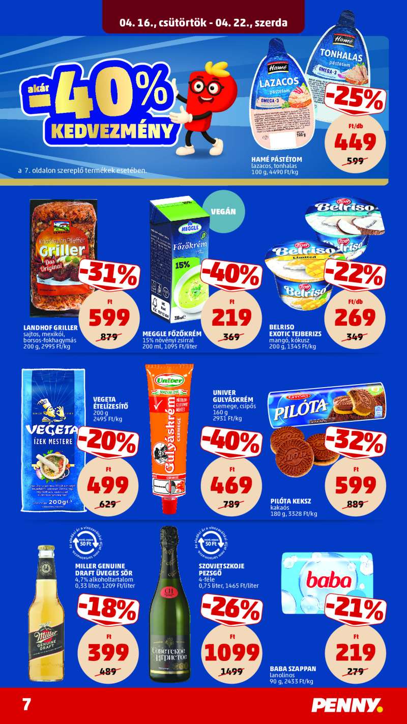 Penny Akciós Újság 9 oldal