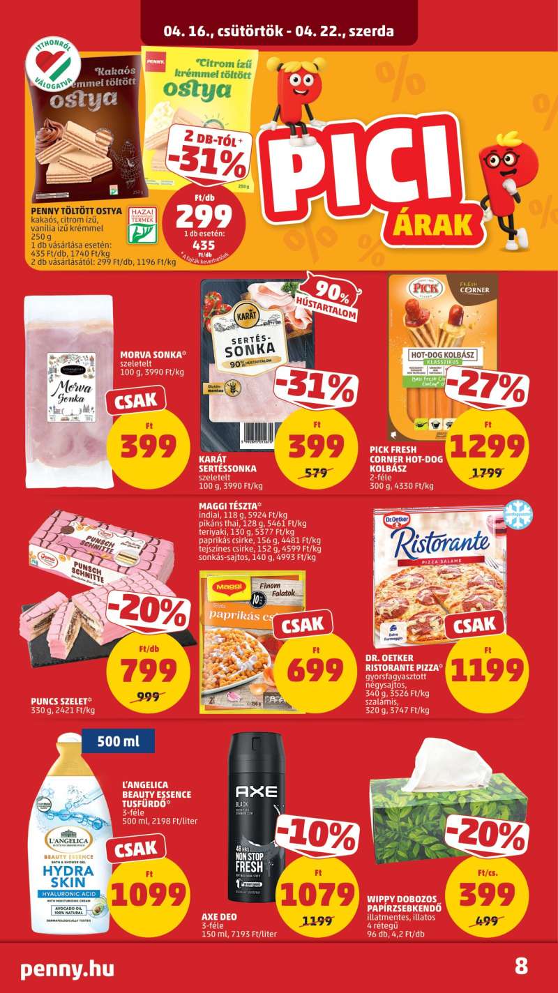 Penny Akciós Újság 10 oldal
