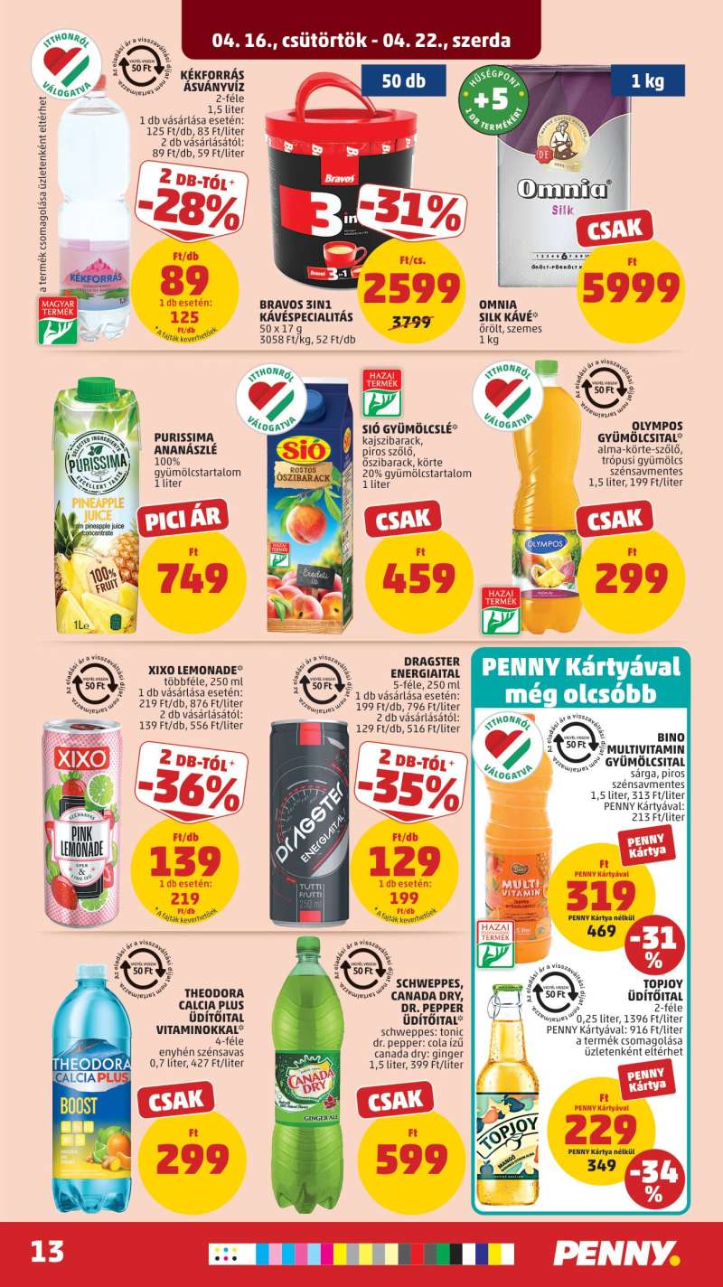 Penny Akciós Újság 17 oldal