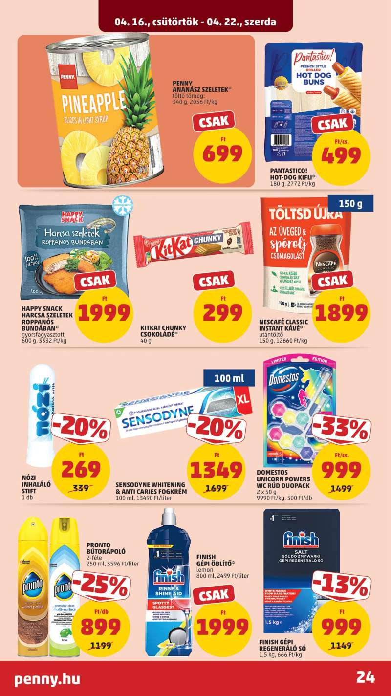Penny Akciós Újság 28 oldal
