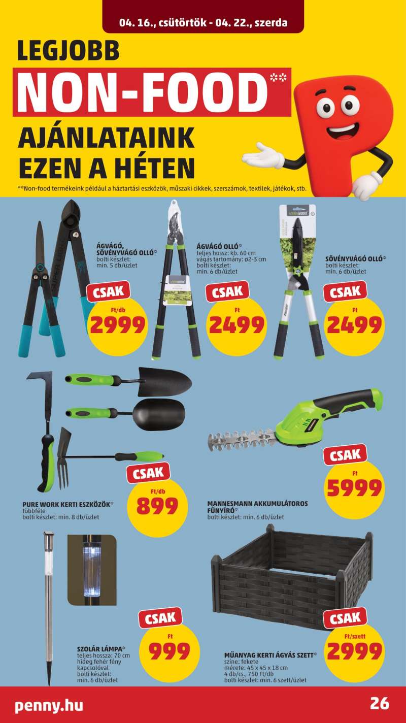 Penny Akciós Újság 30 oldal
