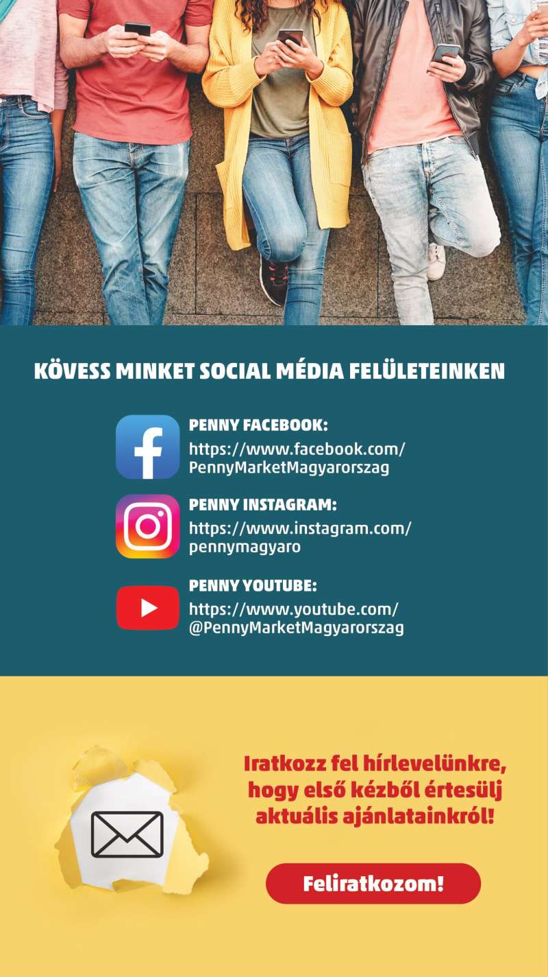 Penny Akciós Újság 6 oldal