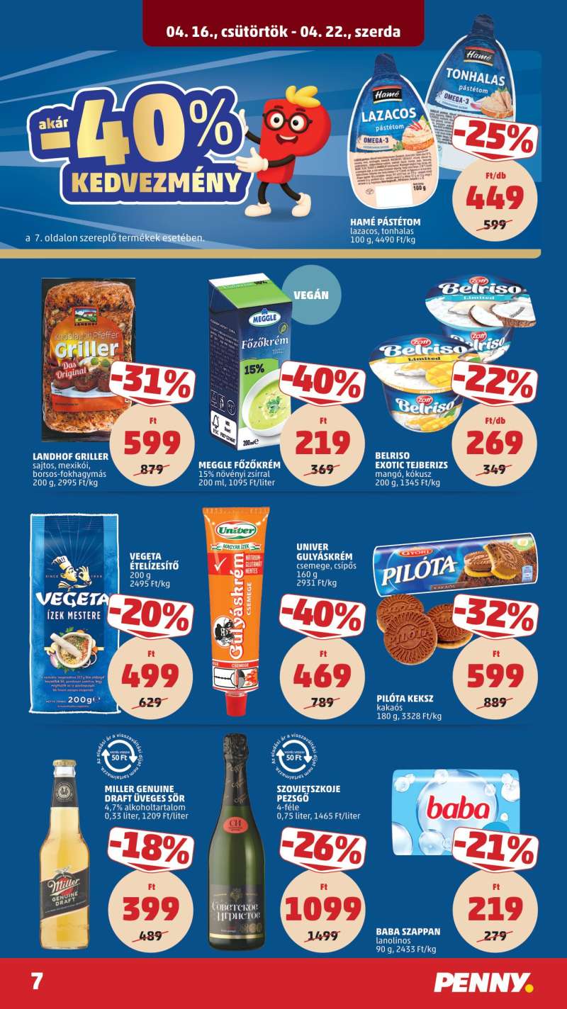 Penny Akciós Újság 9 oldal