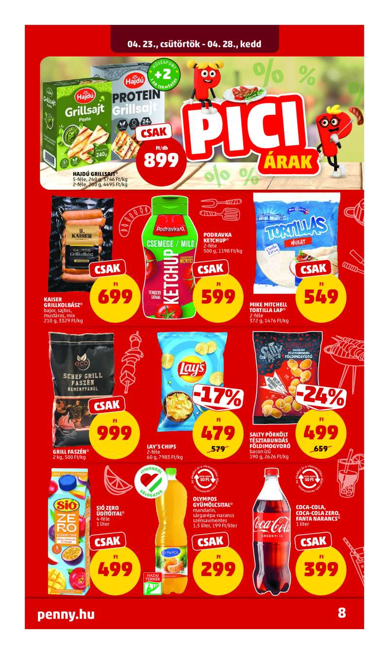 Penny Akciós Újság 10 oldal