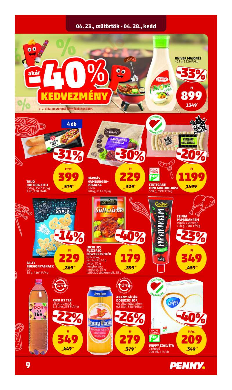 Penny Akciós Újság 11 oldal