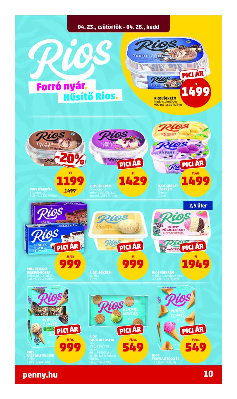 Penny Akciós Újság 12 oldal