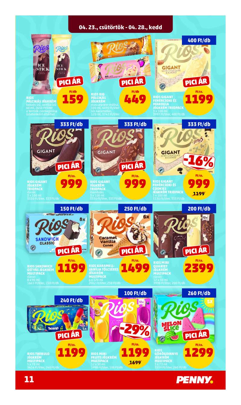 Penny Akciós Újság 13 oldal
