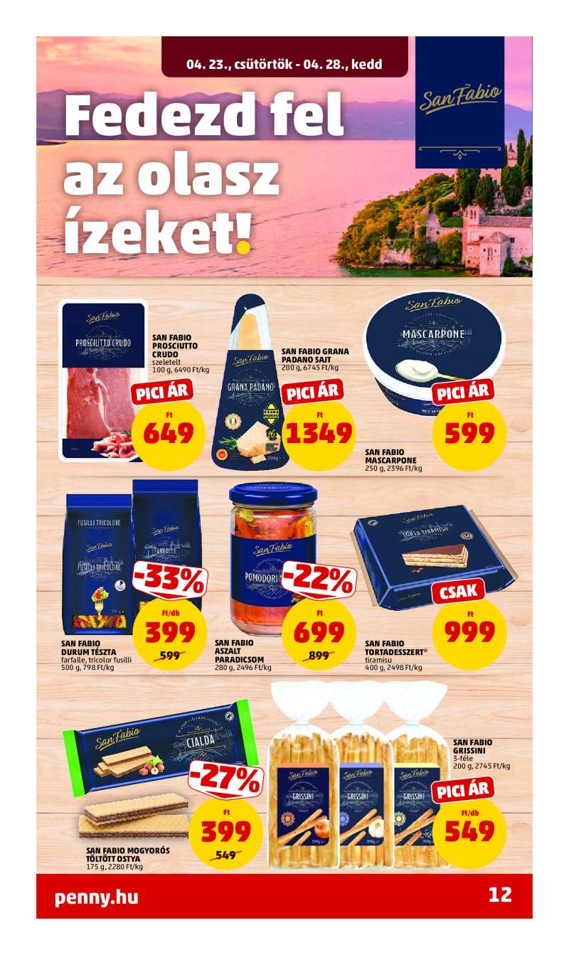 Penny Akciós Újság 15 oldal