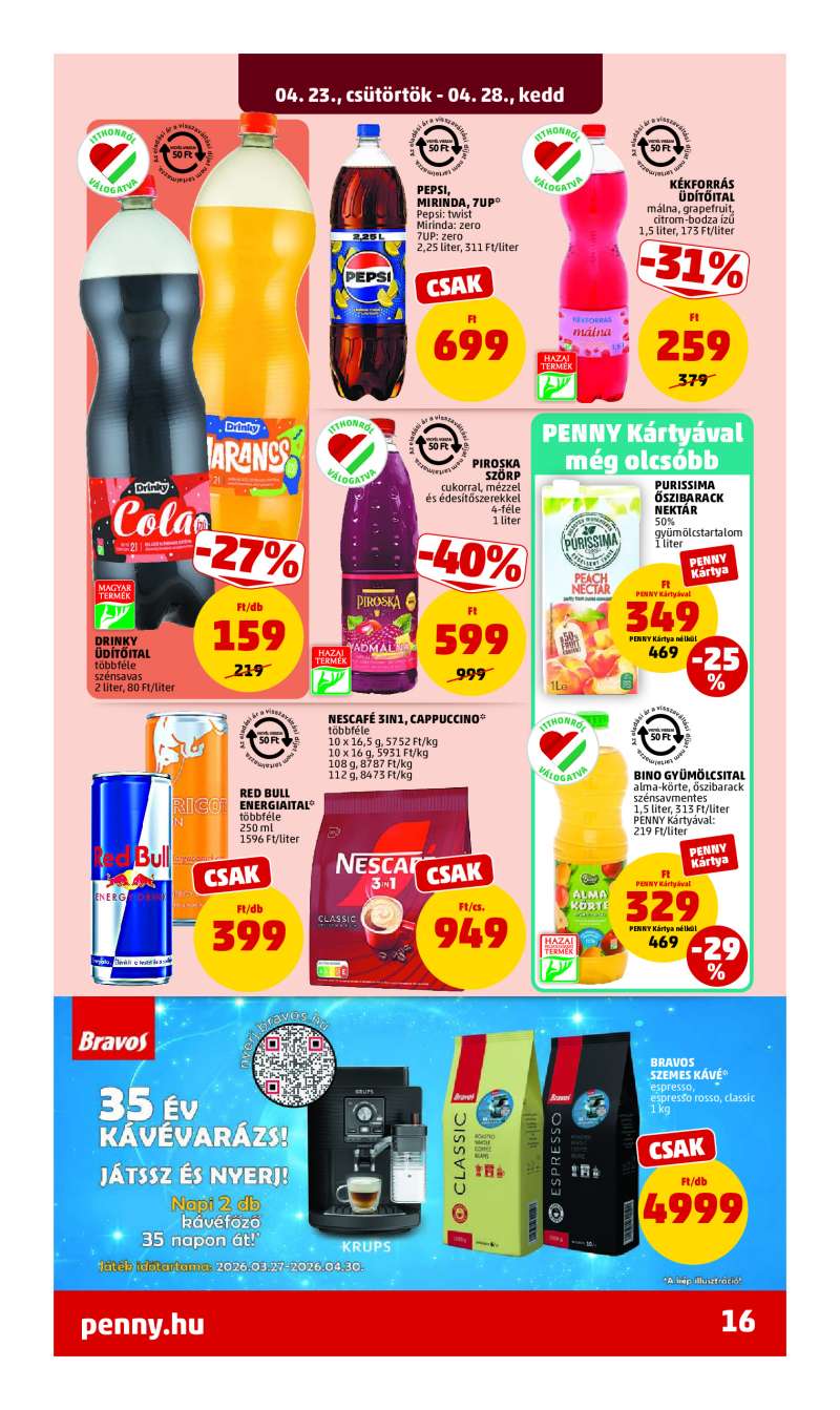 Penny Akciós Újság 19 oldal