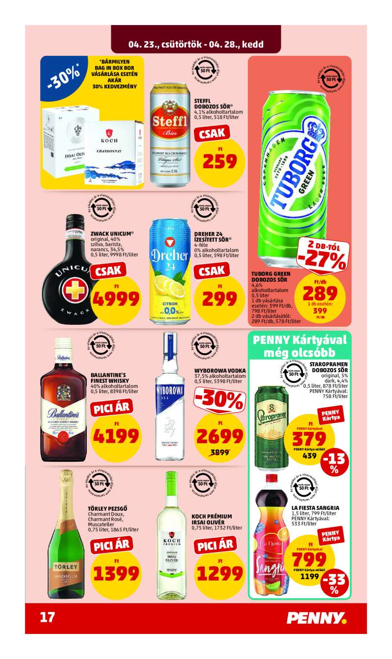 Penny Akciós Újság 20 oldal