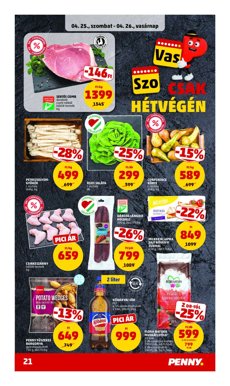 Penny Akciós Újság 24 oldal