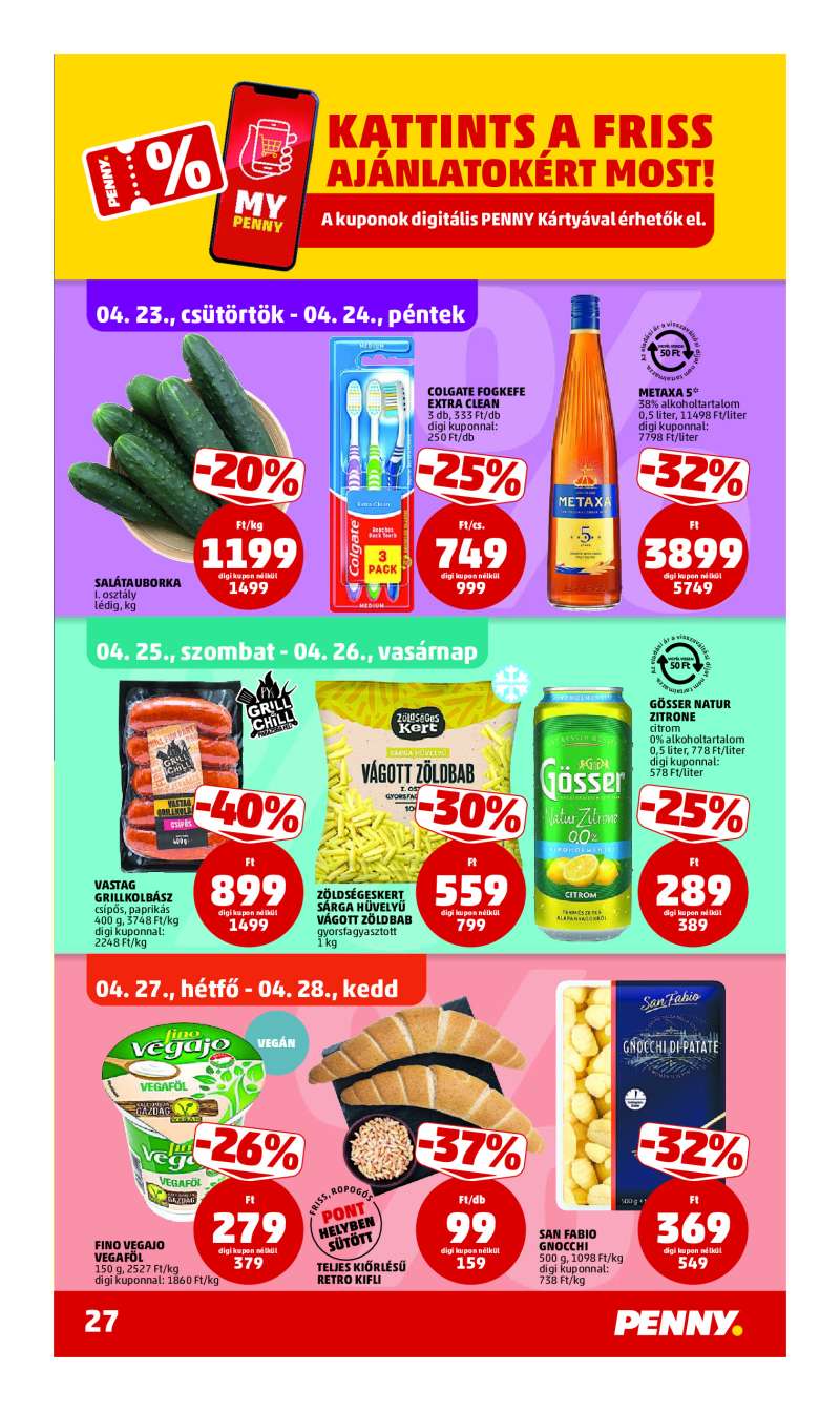 Penny Akciós Újság 30 oldal
