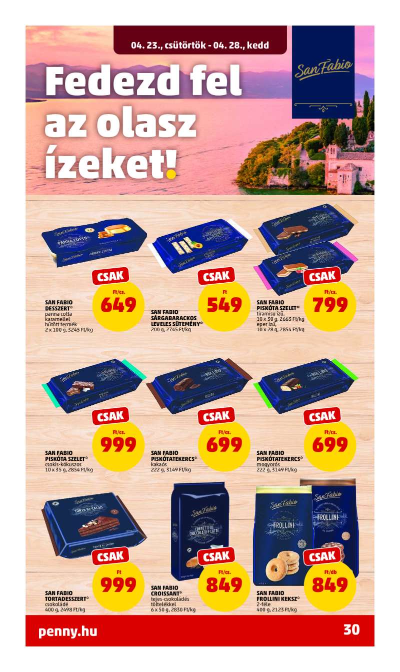 Penny Akciós Újság 33 oldal