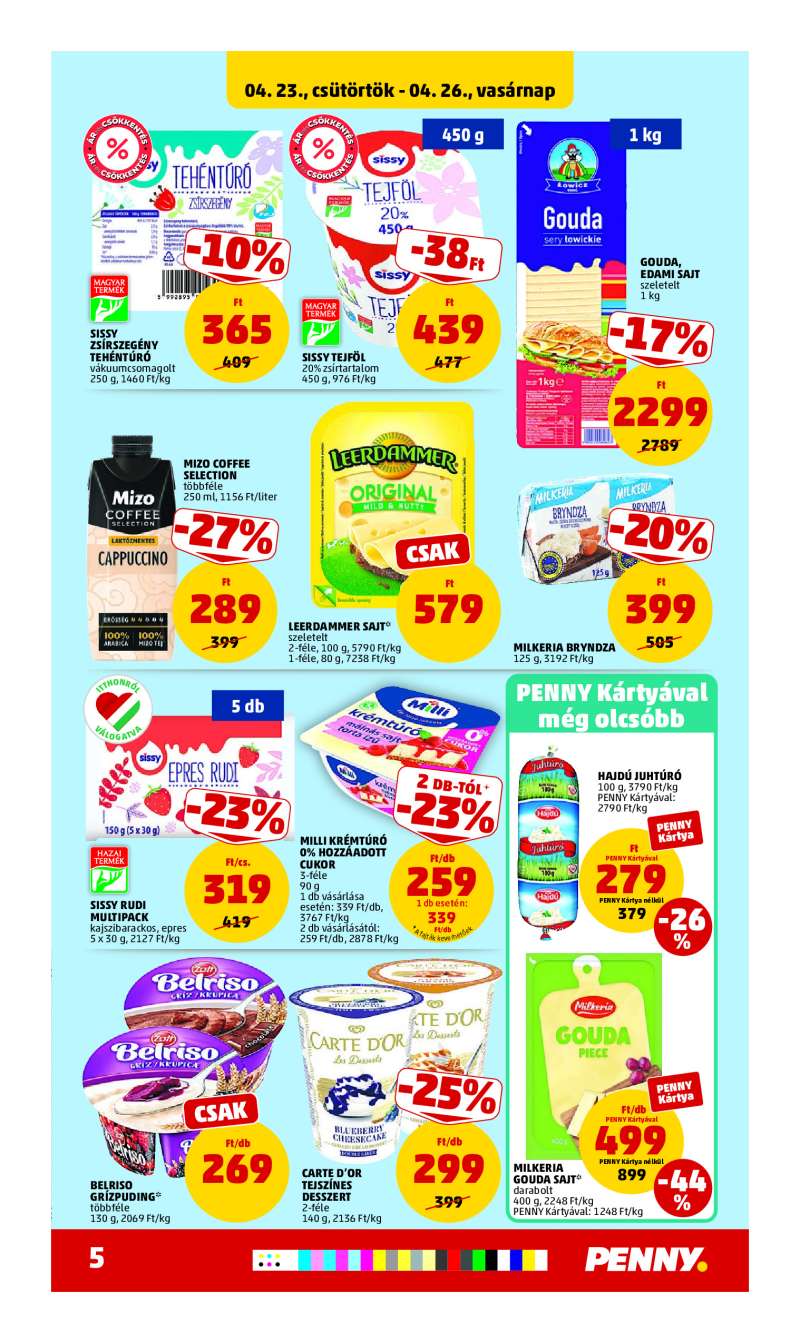 Penny Akciós Újság 7 oldal
