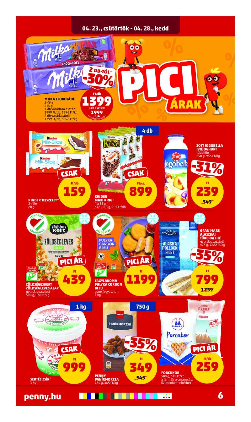 Penny Akciós Újság 8 oldal