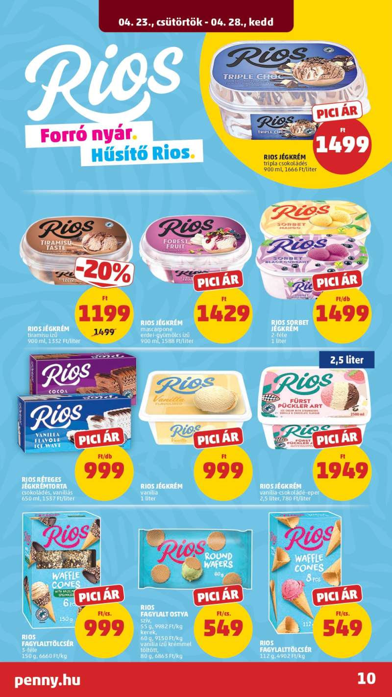 Penny Akciós Újság 12 oldal