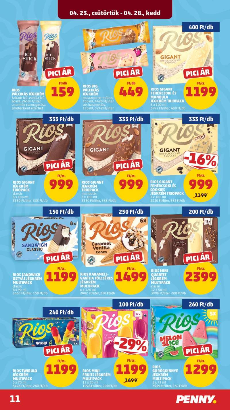 Penny Akciós Újság 13 oldal