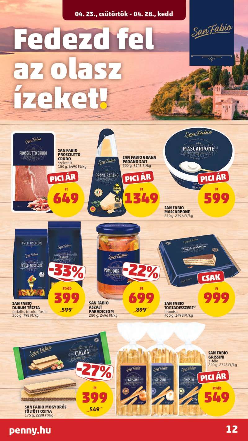 Penny Akciós Újság 15 oldal