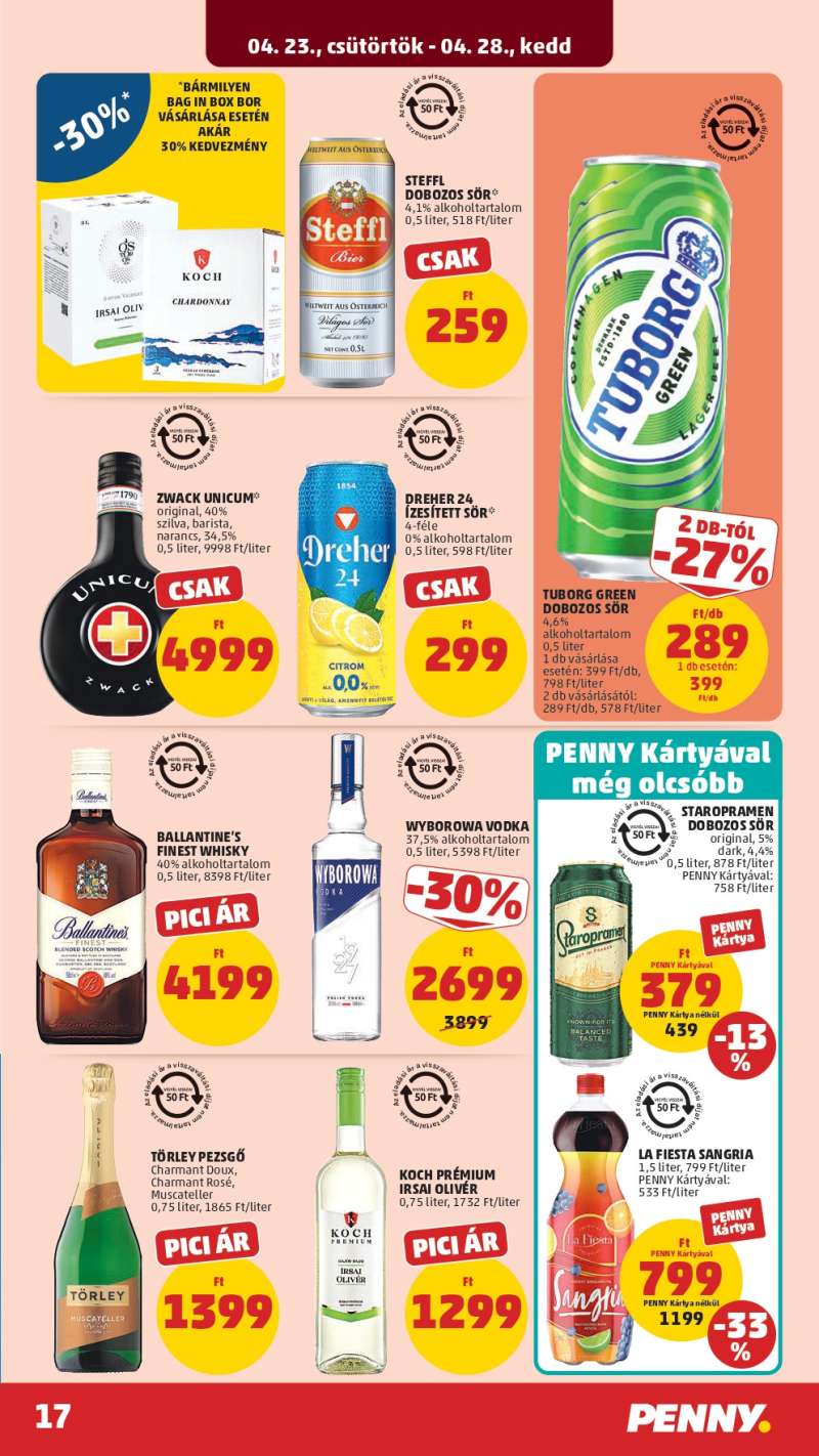 Penny Akciós Újság 20 oldal