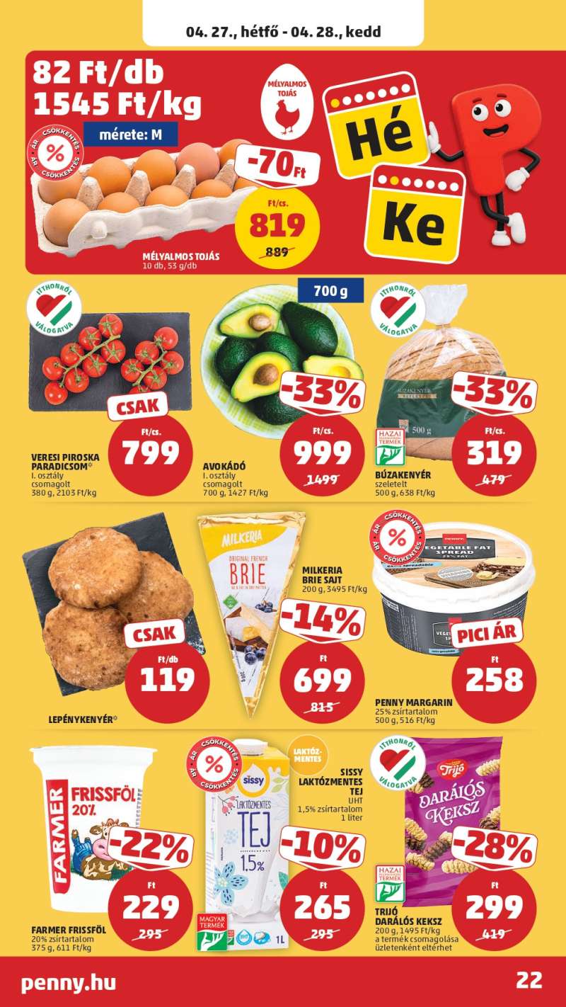 Penny Akciós Újság 25 oldal