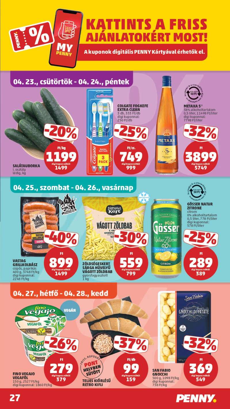 Penny Akciós Újság 30 oldal
