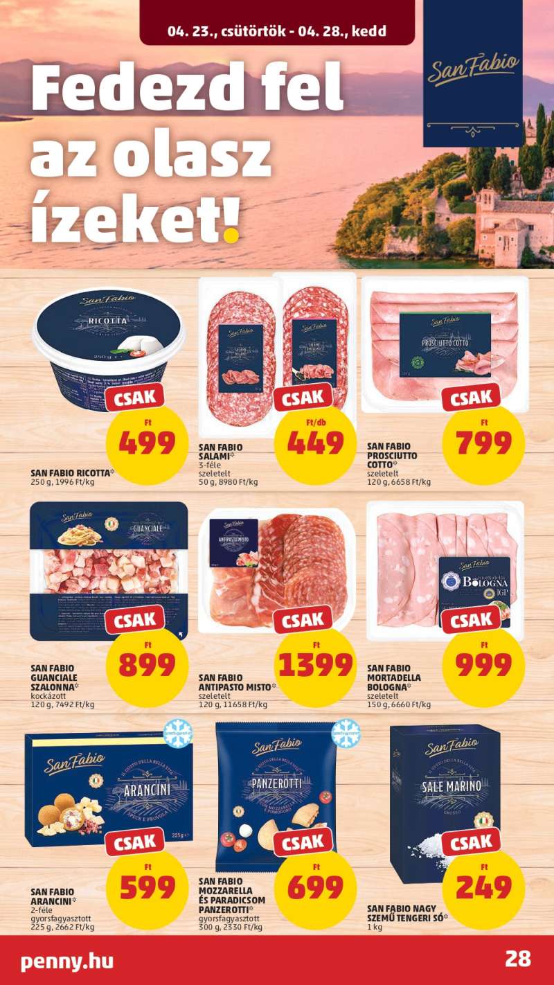 Penny Akciós Újság 31 oldal