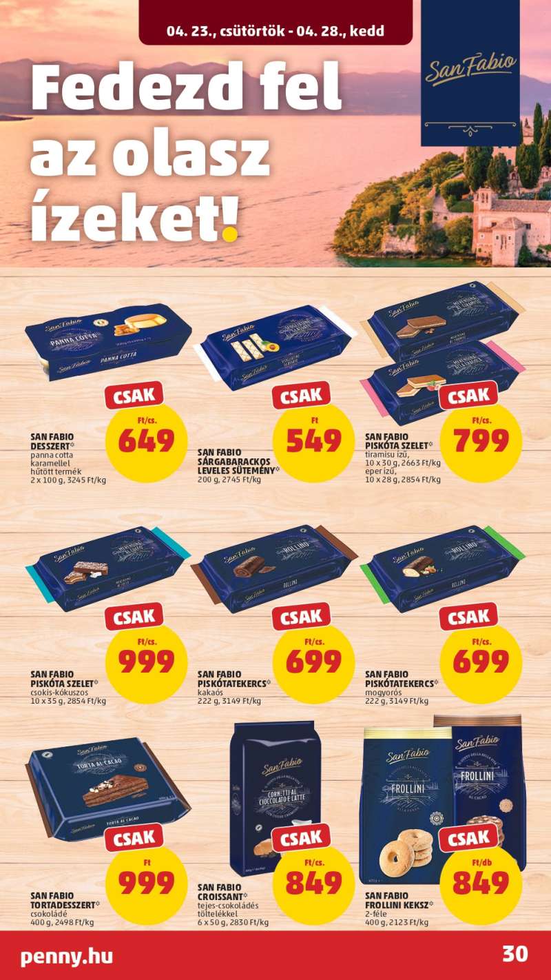 Penny Akciós Újság 33 oldal