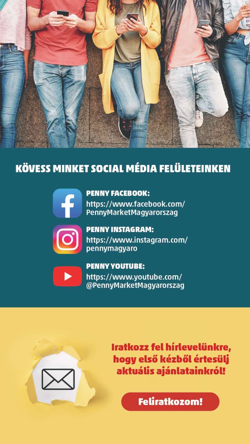 Penny Akciós Újság 5 oldal