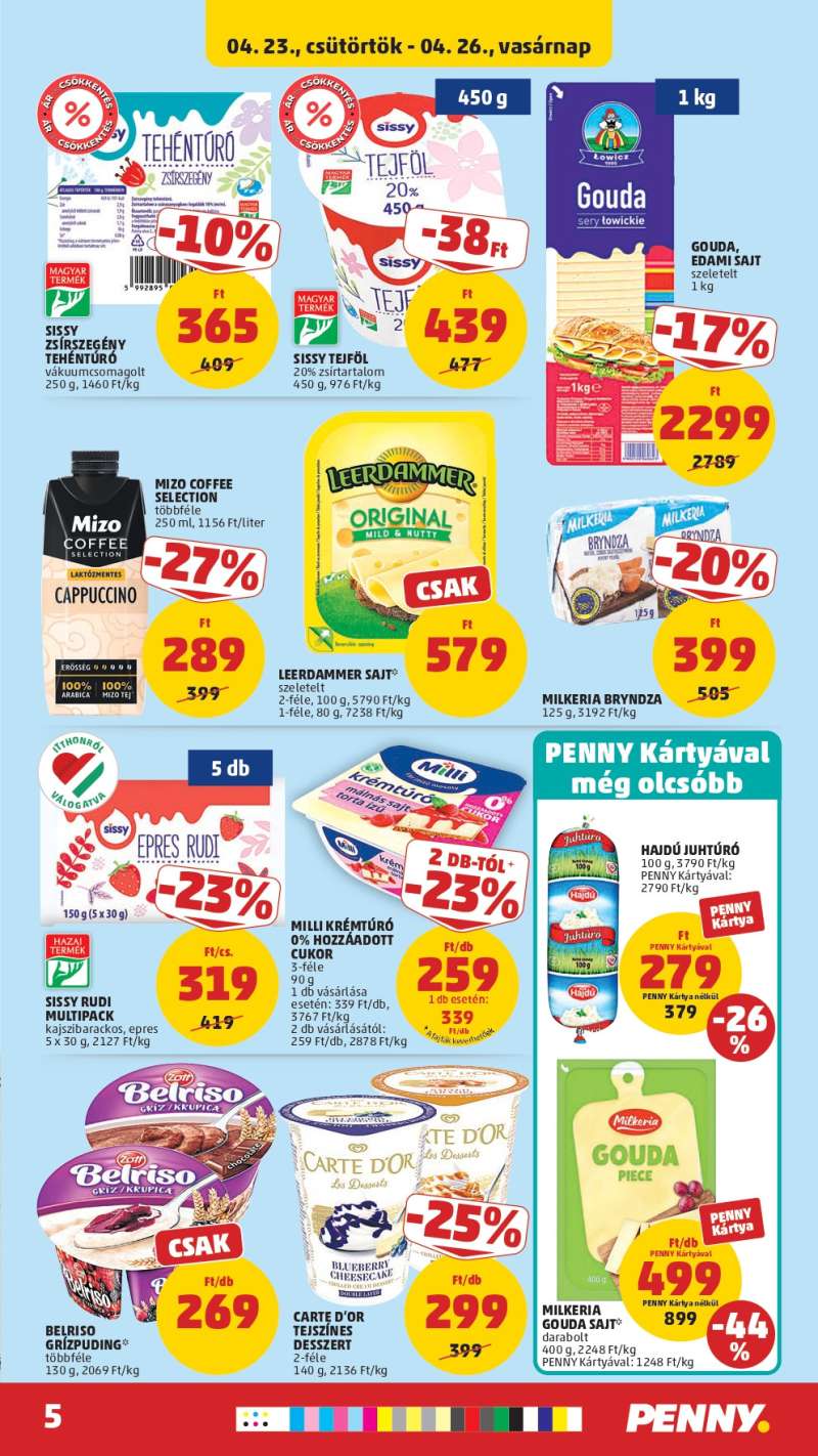 Penny Akciós Újság 7 oldal