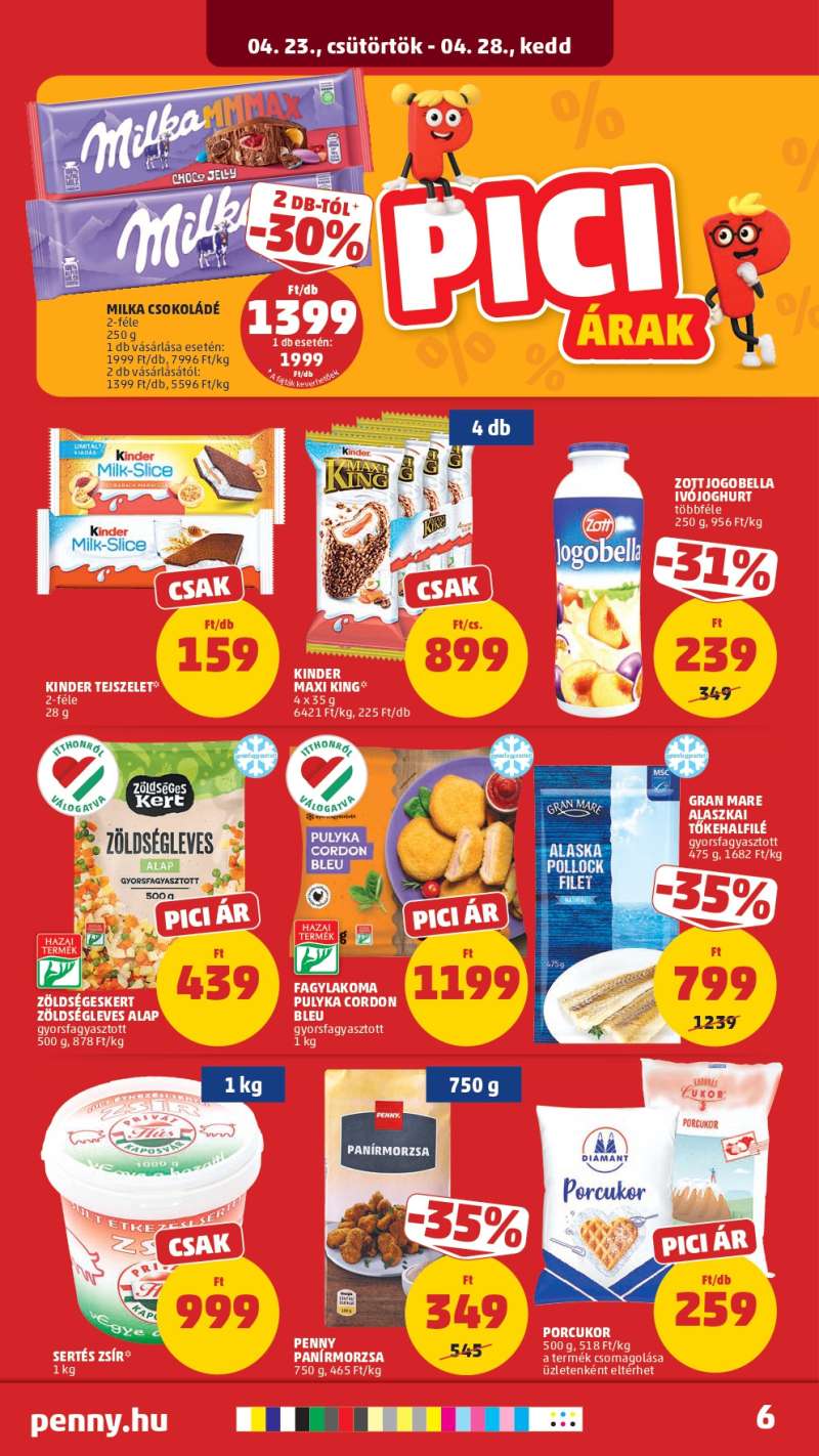 Penny Akciós Újság 8 oldal
