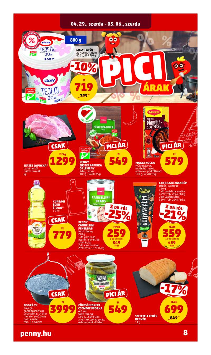 Penny Akciós Újság 10 oldal