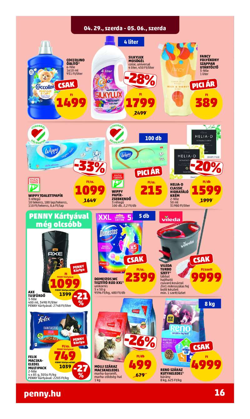 Penny Akciós Újság 20 oldal