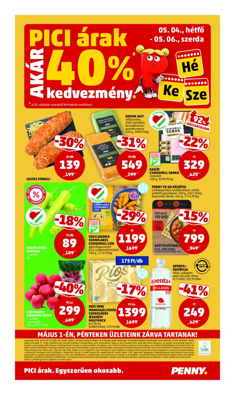 Penny Akciós Újság 24 oldal