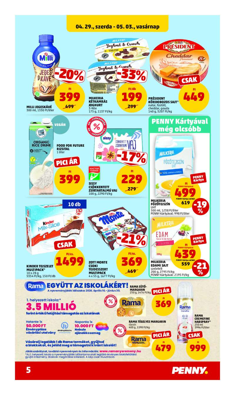Penny Akciós Újság 7 oldal
