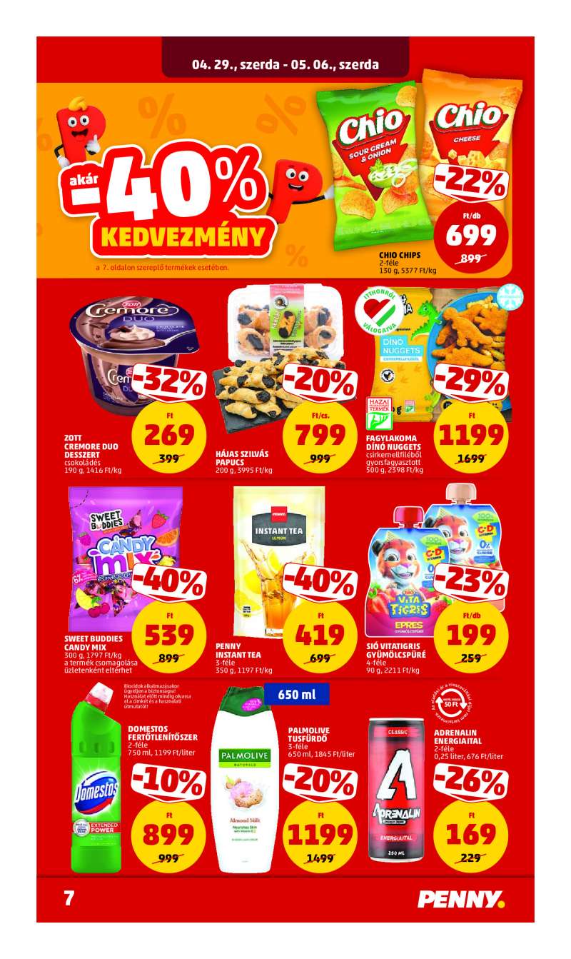 Penny Akciós Újság 9 oldal