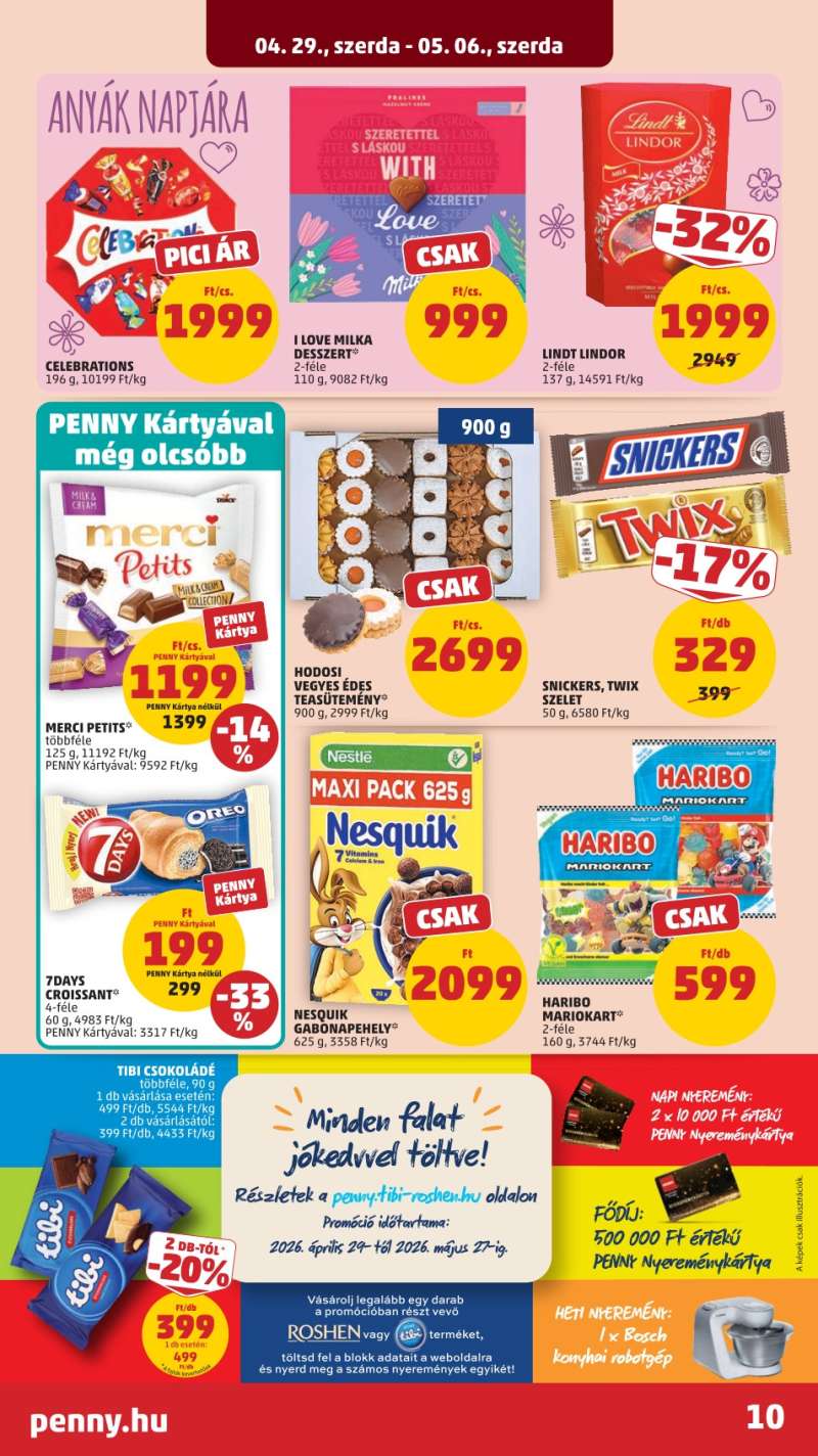 Penny Akciós Újság 10 oldal